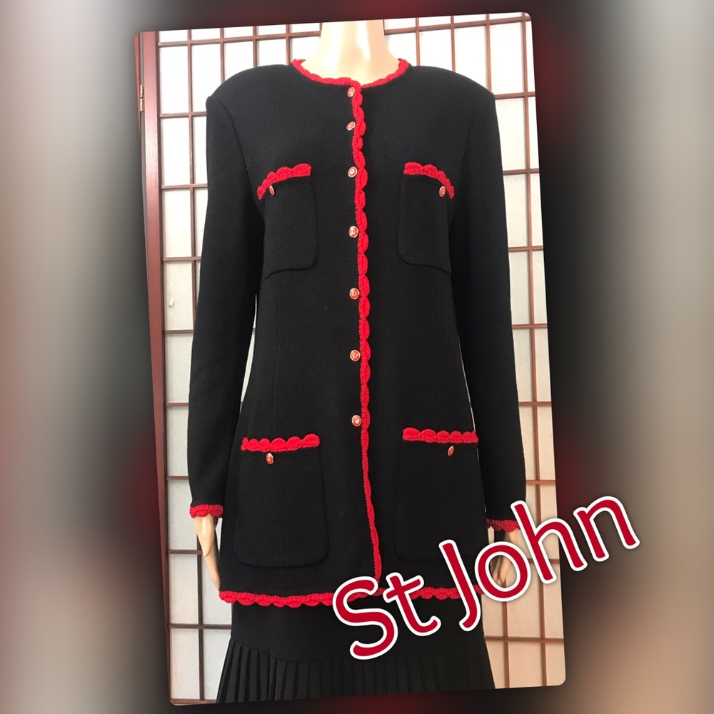 St John by Marie Gray  Cardigan Sweater